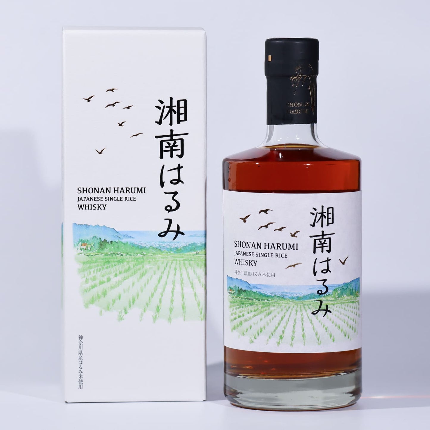 【送料無料】湘南はるみ ジャパニーズシングルライスウイスキー 47度 700ml