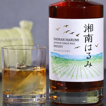 【送料無料】湘南はるみ ジャパニーズシングルライスウイスキー 47度 700ml