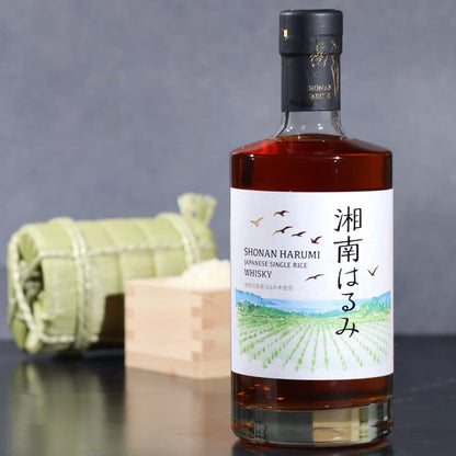 【送料無料】湘南はるみ ジャパニーズシングルライスウイスキー 47度 700ml